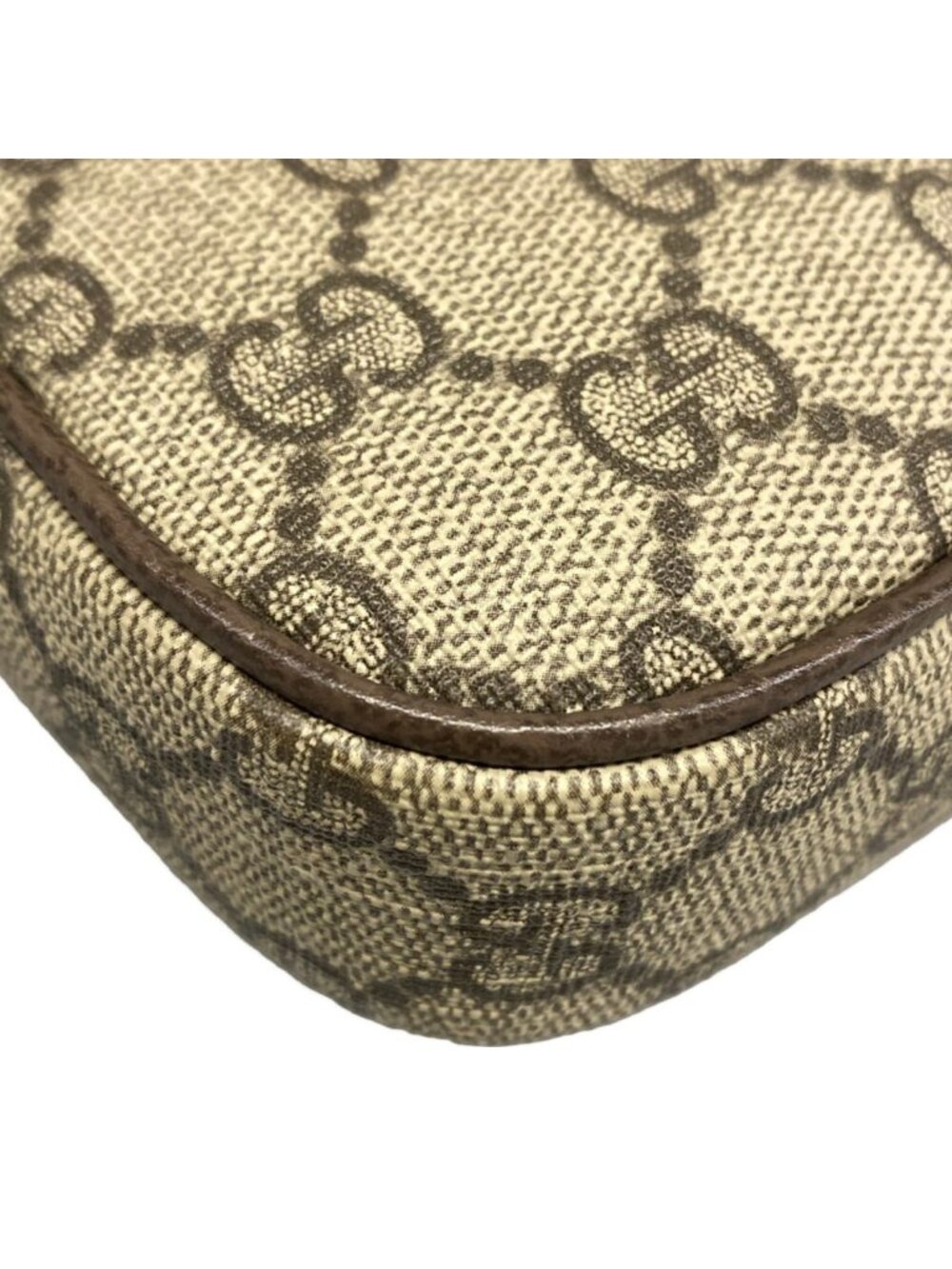 Gucci Shoulder Bag Ophidia Beige Dark Brown Multi Leather - Picture 6 of 15